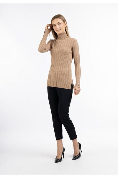 Dreimaster Strick Rollkragenpullover