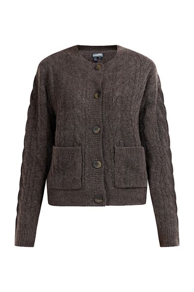 Dreimaster Strickjacke Mit Knöpfen