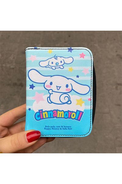 Köstebek Anime Fantasy Magic Melody : Cinnamoroll - Cute And Bouncy Short Wallet