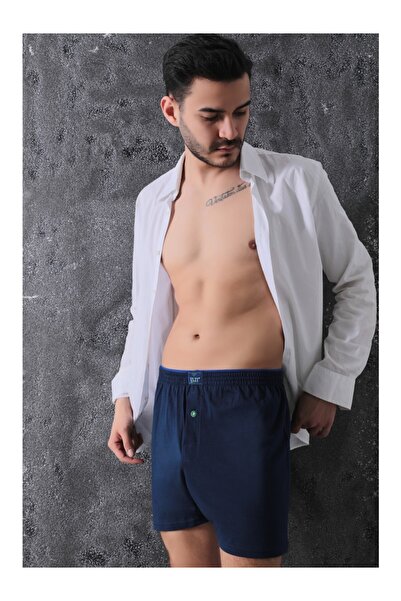 ELİT zümrüt Pachet de 6 boxeri pentru bărbați, albastru bleumarin, 100% bumbac