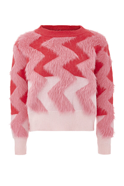 Swirly Strickpullover