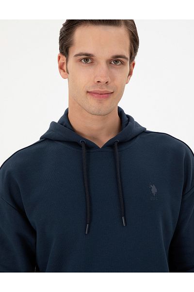 U.S. Polo Assn. Men's Navy Blue Basic Sweatshirt 50298271 -Vr033