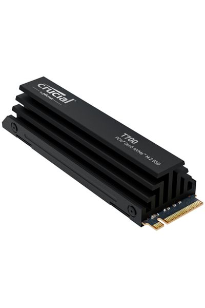 Crucial SSD Crucial T700, 2TB, PCI Express 5.0 x4, NVMe 2.0, radiator