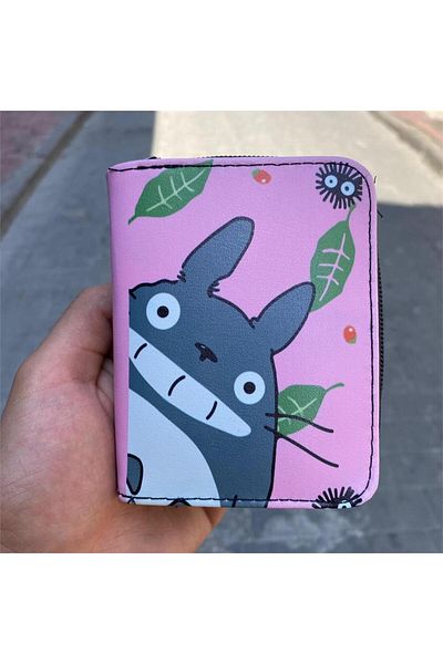 Köstebek Anime My Neighbor Totoro : Κοντό πορτοφόλι Totoro And Susuwatari