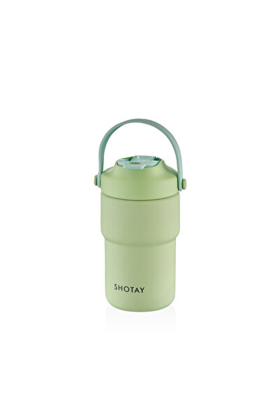 Shotay Askılı Mug Pastel Unisex Termos 450 Ml. SHT-ST-8099-4