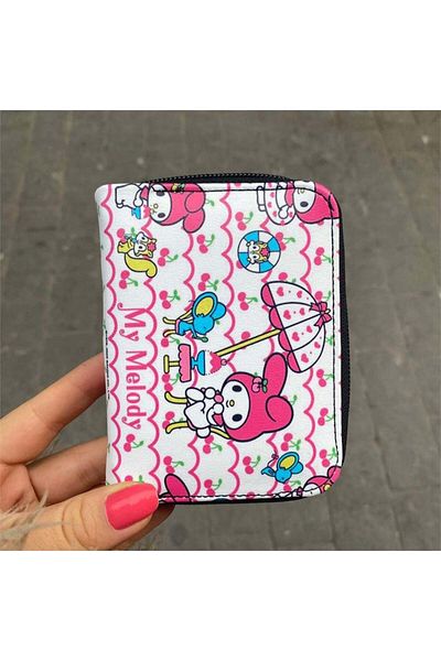 Köstebek Anime Fantasy Magic Melody - Ice Cream Time Short Wallet