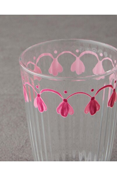 English Home Carnival Drip Cam 3'lü Bardak 395 ml Pembe