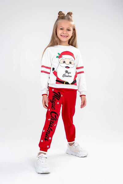 Eray Kids Set de trening pentru copii unisex cu tematică de Anul Nou