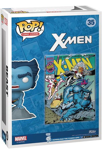 Funko مارفلز X-Men # 1 الوحش البوب! غلاف كوميدي - طبعة خاصة من الفينيل