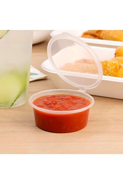 GİZPAK Plastik Sos Kabı 60cc 2oz pp 50 ADET
