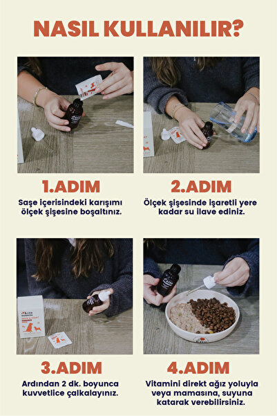 kito Skin & Coat Köpekler Için Multivitamin (TÜY SAĞLIĞI DESTEKLEYİCİ TÜY DÖKÜLMESİ ÖNLEYİCİ BİYOTİN)