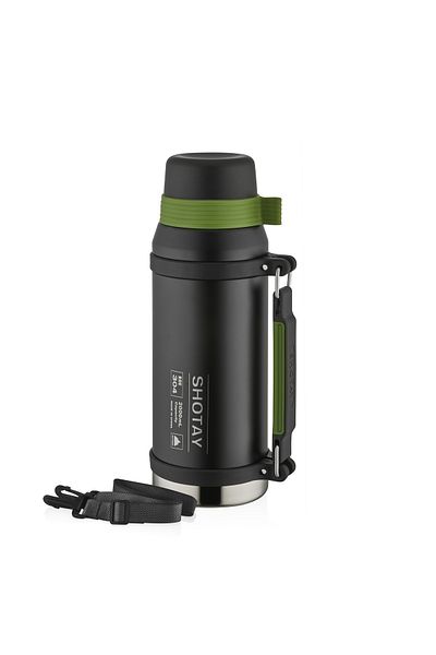 Shotay Camper Large Steel Thermos Unisex Flask 2000 Ml. Sht-St-8217-30