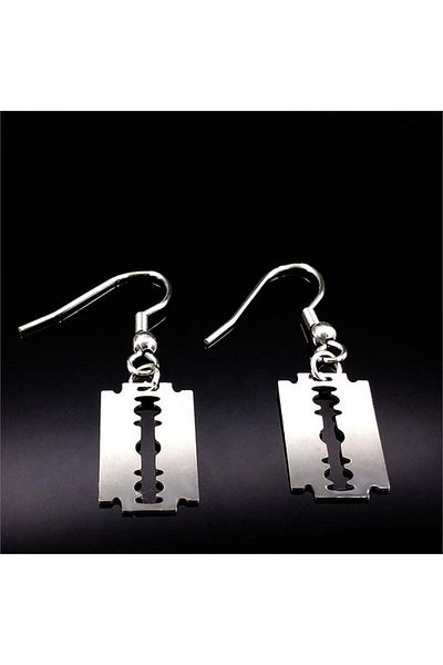 Köstebek New Razor Earrings