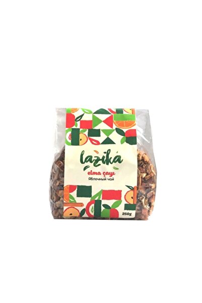 LAZİKA Elma Çayı (250 g)-Genel Cilt Sağlığını&Sindirim Sağlığını Destekler,Kurutulmuş Elma,Tarçın,Karanfil