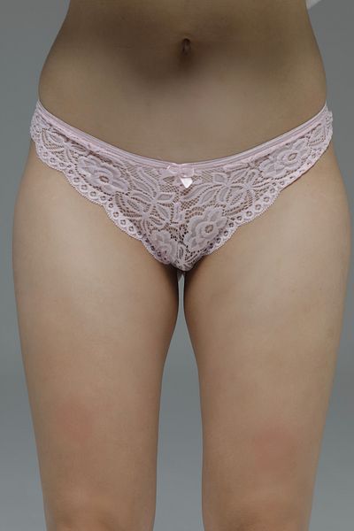 MİSTİRİK Brazilian Panty Model with Stretchy and Soft Fabric - Light Pink Color