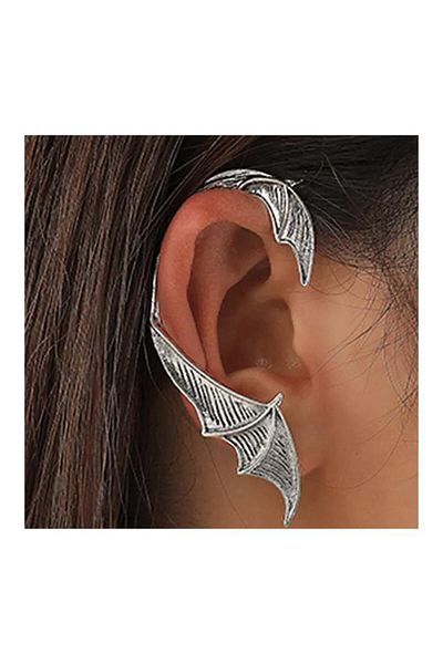 Köstebek Grey Dragon Helix Right Hand Earrings
