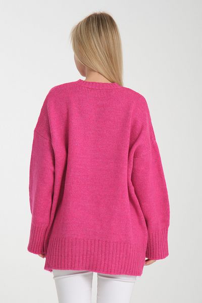 İLKCET MODA Oversize Basic Μακρύ Γυναικείο Πουλόβερ