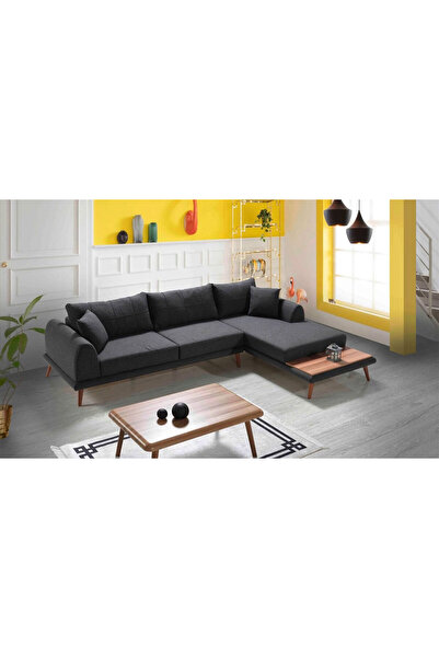 CaddeYıldız Bona Köşe Takımı - Antrasit