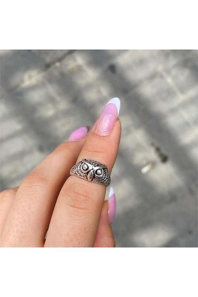 Köstebek Gray Owl Light Ring