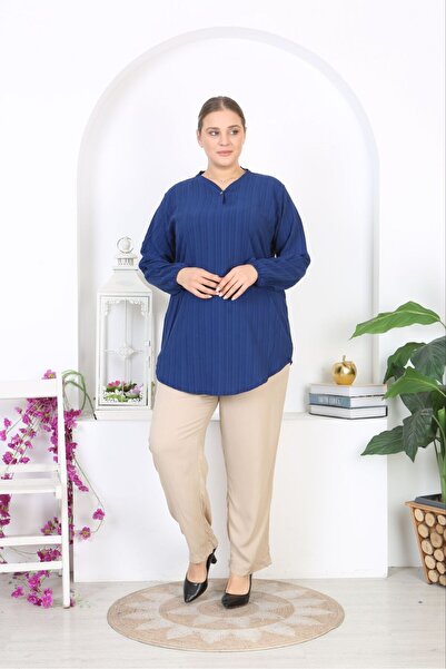 Tunikteks New Trend Eyebrow Tunic - Soft and Comfortable Cut Weaving