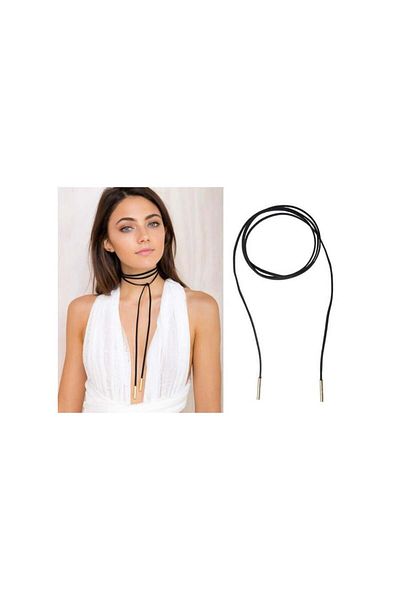 Köstebek Black Lace Collar