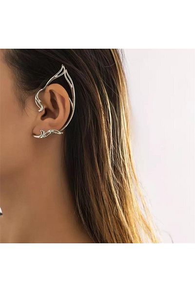 Köstebek Subtle Magic Left Ear Spiral Earrings
