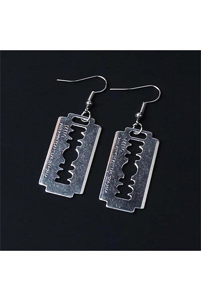 Köstebek Razor Earrings