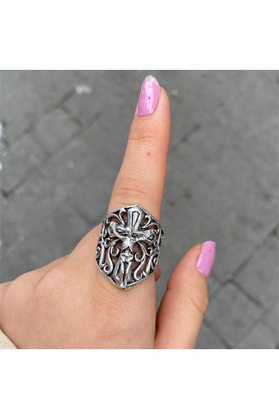 Köstebek Skeleton Messiah Ring - Stylish Design