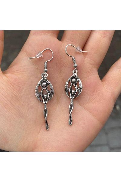 Köstebek Pearl Fairies Earrings