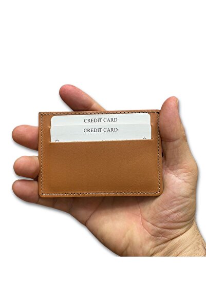 ipekbazaar مجموعة حامل بطاقات رفيعة للغاية من الجلد الطبيعي مكونة من 4 قطع - ...