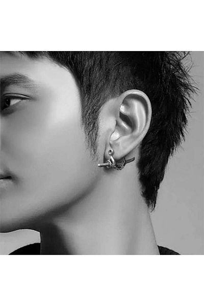 Köstebek Pirate Sword Earrings