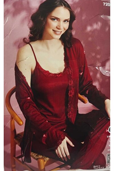 Çağrı Σετ πιτζάμα με ρόμπα 3 τεμαχίων