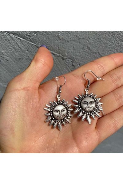 Köstebek Sun Earring