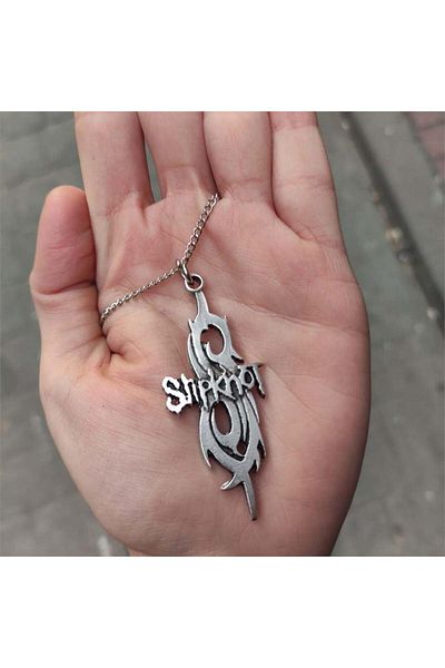 Köstebek New Slipknot Logo Necklace