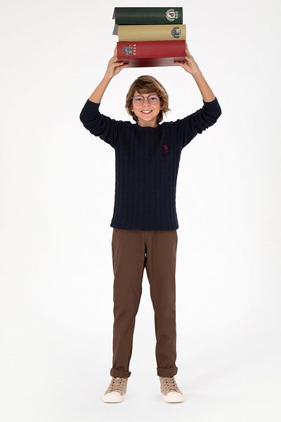 U.S. Polo Assn. Boy's Coconut Canvas Pants 50298539 -Vr153