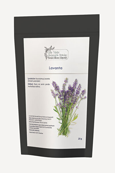 Dried Lavender 20 gr-Şile Medicinal Aromatic Plants Agricultural Development Cooperative Lavender