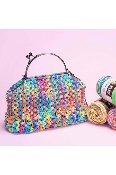 Yarnart Κορδόνι Macrame 3 Mm Vr - Μακραμέ Χειροποίητο Νήμα Πλεξίματος Ebruli-915