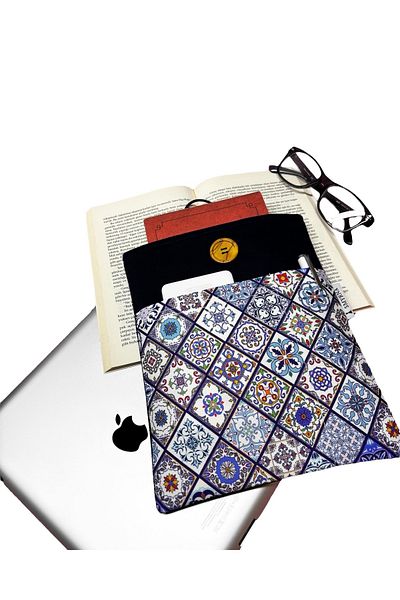 Smyrna Book Case / Tablet Case / Ebook Case / Multi-Purpose Case (Tile)