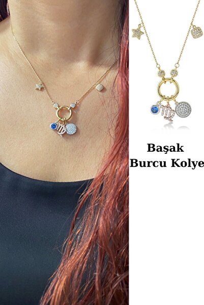 Hepimitu Başak Burcu Gümüş Kolye