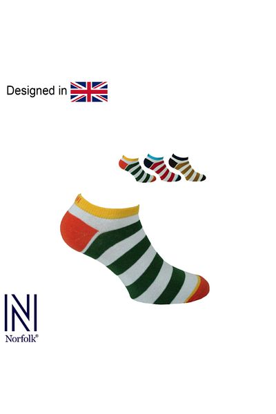 NORFOLK Комплект от 3 чорапи Sylvester - червени детски чорапи
