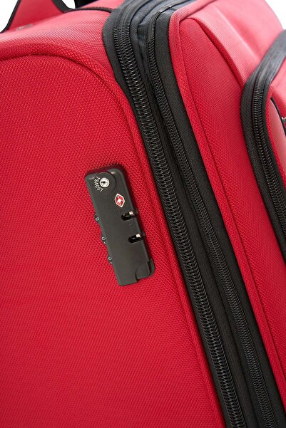 U.S. Polo Assn. Us Polo Assn 4 Tekerlekli Kabin Boy Kumaş Valiz