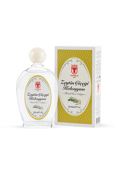Tariş Zeytin Çiçeği Kolonyası 200 ml Cam Şişe