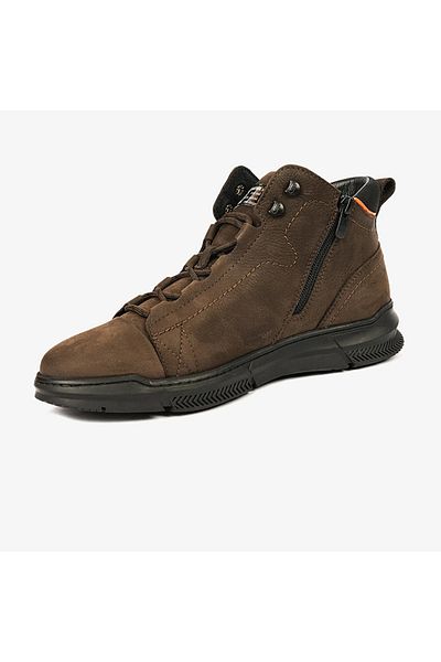 Greyder 14361 Men's Smoke Genuine Leather Sneaker Boots
