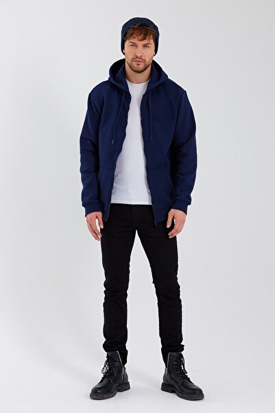 Polo State Age Of State Вишитий блискавкою 3 нитки Світшот Синій