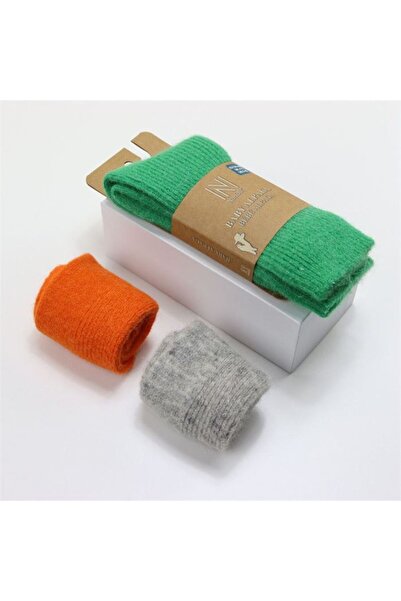 NORFOLK APOLLO Brown Luxury ιταλικό μαλλί αλπακά Μαλακές καθημερινές άνετες χειμερινές κάλτσες 1 ζευγάρια πακέτο