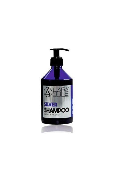 Kuaf Lara Shine Profesyonel Blonde Silver Mor Şampuan 500ml