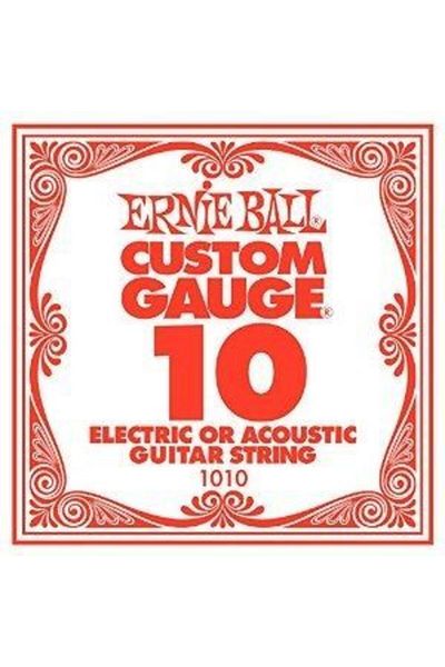 Ernie Ball P01010 010 Guitar Single Wire Electric and Acoustic Guitar Inside