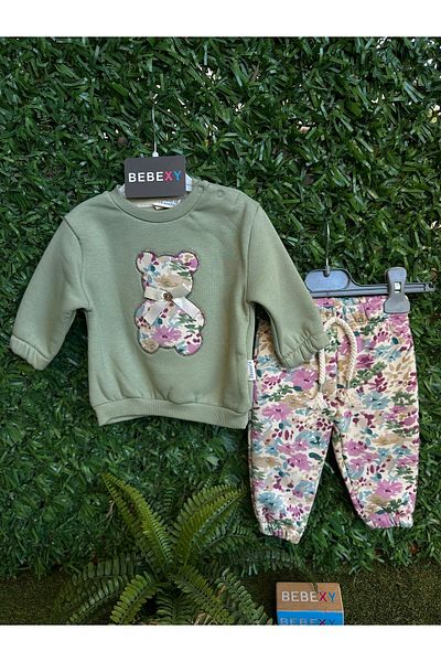 Miniworld Multiflorous Raised Three Thread Bottom Top Set