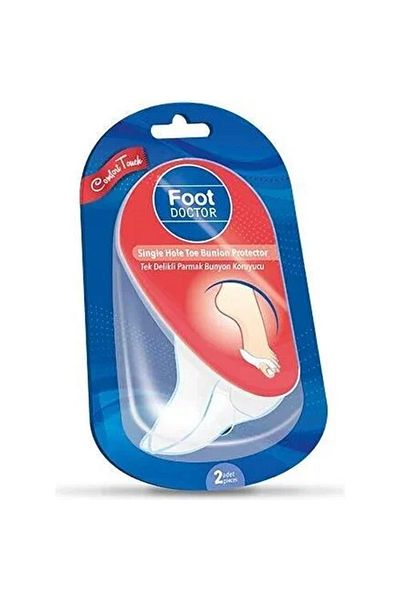 Foot Doctor Single Hole Finger Bunion Protector 2 Pieces