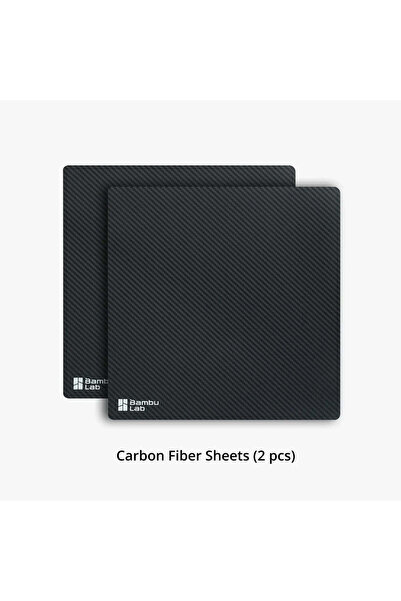 Bambu Lab Efektli Tabla Sticker - Karbon Fiber - X1/P1/A1 Serisi